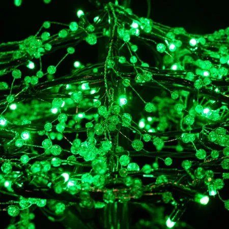 9' Ice Sculpture Christmas Tree - Green - Image 4