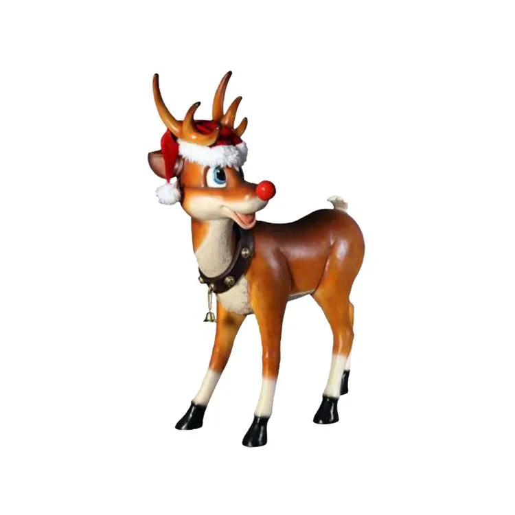 3.75' Standing Reindeer