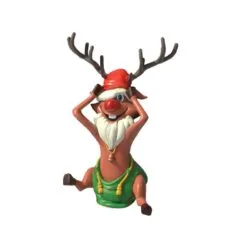 4.6' Santa Reindeer