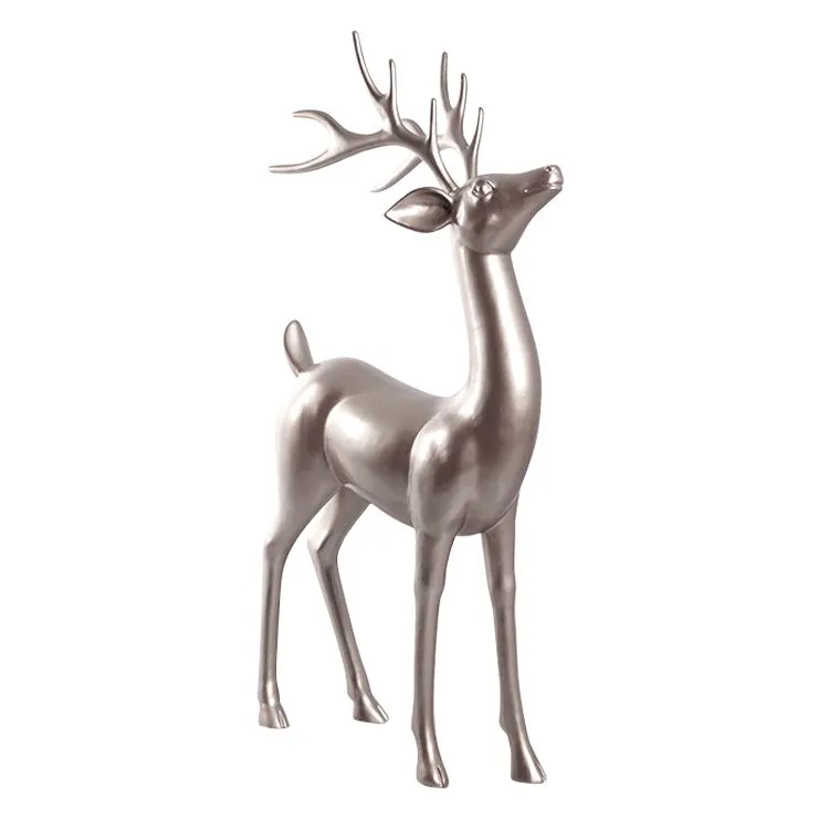 5.6' Standing Reindeer - Champagne