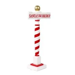 3' Santa's Workshop Sign