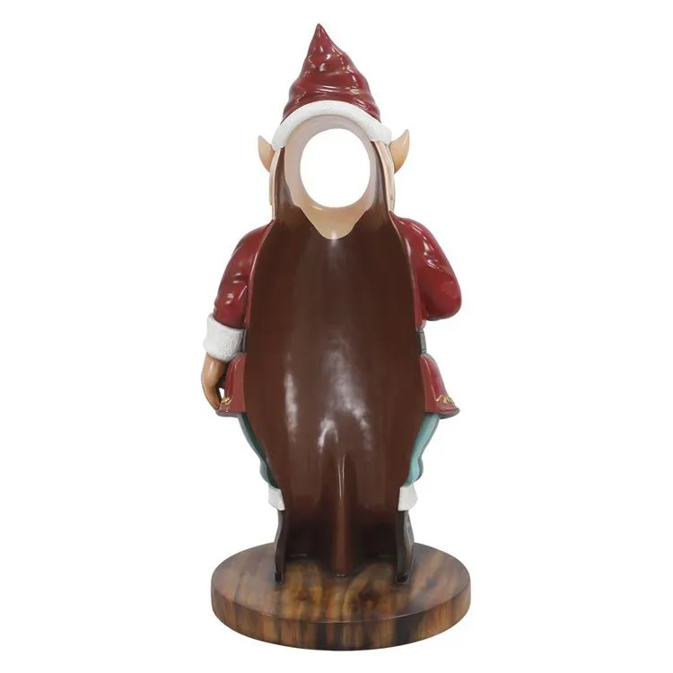 6.7' Gnome With Lantern - Photo Op - Image 3