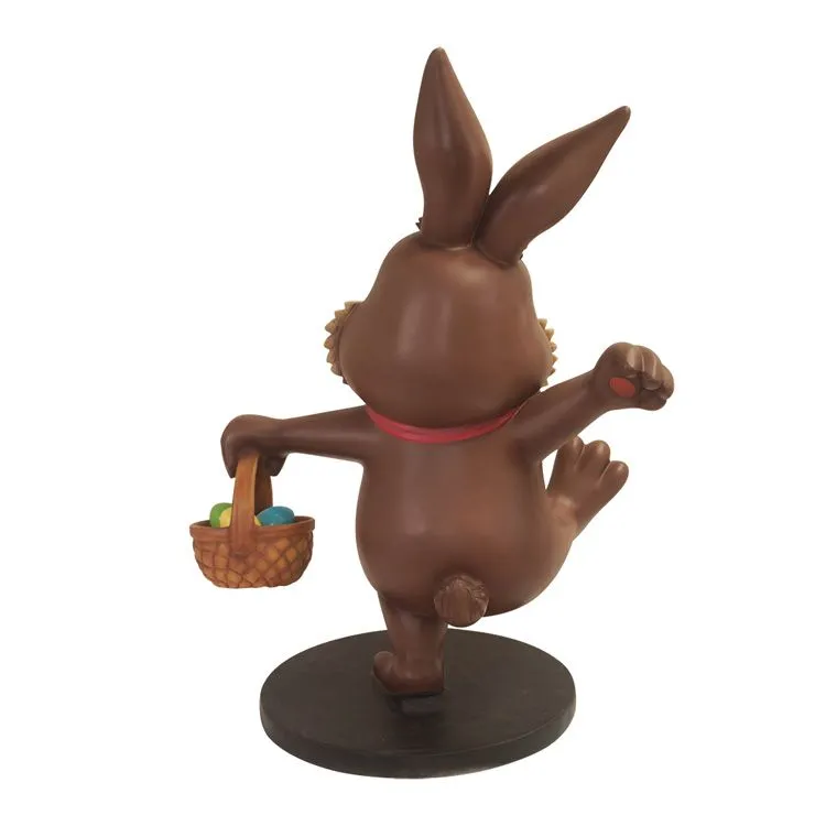 4.6' Easter Bunny With Basket - Image 3