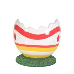 3.25' Crack Easter Egg Photo Op - Yellow And Pink