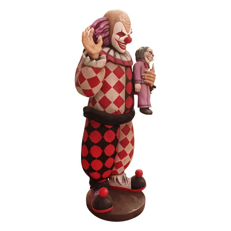 6.4' Clown With Doll - Image 2