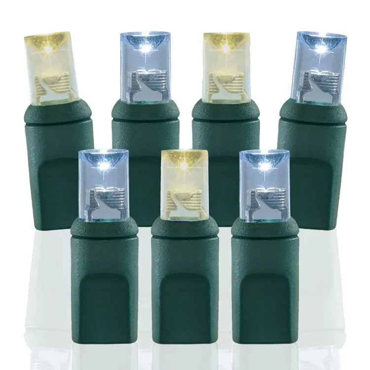 50 Light 2800K Warm White And Pure White Wide Angle Conicals