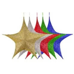 Foldable 3D Star - 44" - Polymesh - 5 Colors Available