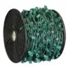 C7 Cord, 6" Spacing, Green Wire, SPT-2, 1000'