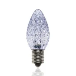 C7 SMD LED Retrofit Bulb - Cool White - Minleon - Bag Of 25
