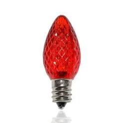 C7 SMD LED Retrofit Bulb - Red - Pro Christmas™ - Bag Of 25