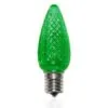 C9 SMD LED Retrofit Bulb - Twinkle - Green - Pro Christmas™ - Bag Of 25