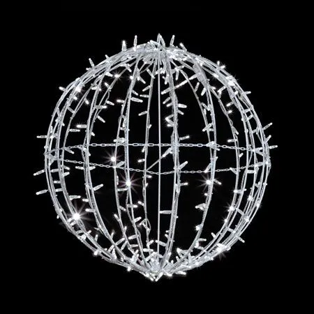 20" Foldable Sphere - LED - Cool White - Commercial Grade