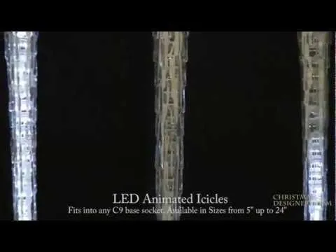 7" LED Animated Icicle Drop - Image 2