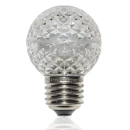 G50 SMD LED Retrofit Bulb - Cool White - E26 - Minleon - Bag Of 10