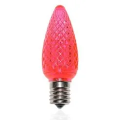 C9 SMD LED Retrofit Bulb - Pink - Pro Christmas™ - Bag Of 25