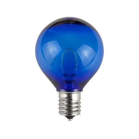 G50 LED Flexible Filament Bulb - Blue - Pro Christmas™ - Bag Of 25