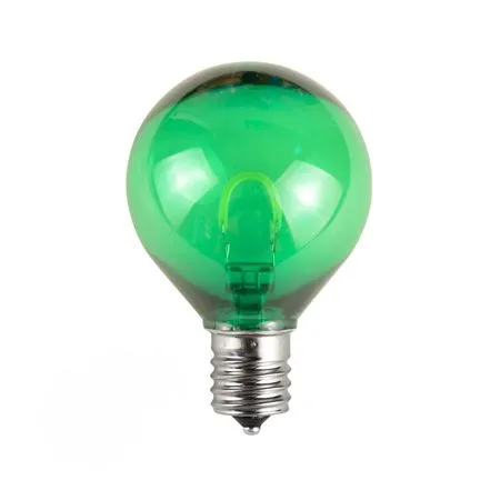 G50 LED Flexible Filament Bulb - Green - Pro Christmas™ - Bag Of 25