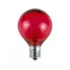 G50 LED Flexible Filament Bulb - Red - Pro Christmas™ - Bag Of 25