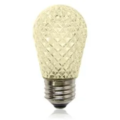 Pro Christmas - S14 LED Medium Base Retrofit Bulb - Warm White - Bag Of 6