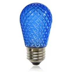 Pro Christmas - S14 LED Medium Base Retrofit Bulb - Blue - Bag Of 6