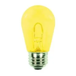 S14 LED U Shape Flexible Filament Bulb - Pro Christmas™ - Yellow – E26 Base - Box Of 6