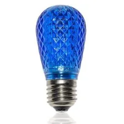 S14 LED Retrofit Bulbs - Blue - Minleon - Bag Of 10