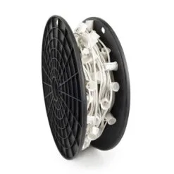 C9 Cord, 24" Spacing, White Wire, SPT-1, 250'