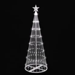6' LED Light Show Tree - Cool White