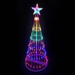 4' LED Light Show Tree-Multi