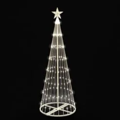 9' LED Light Show Tree - Warm White