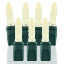 70 Light M5 Warm White LED Christmas Lights