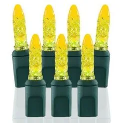 70 Light M5 Yellow LED Christmas Lights