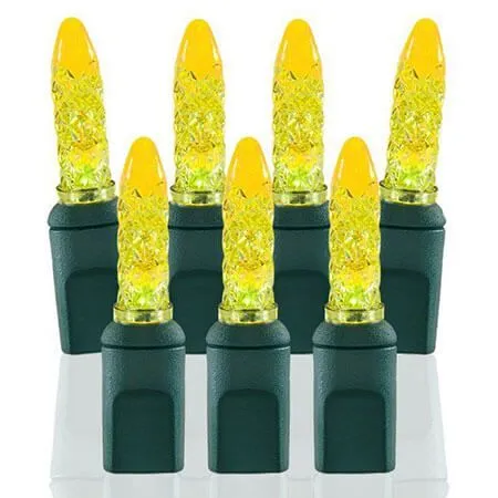 70 Light M5 Yellow LED Christmas Lights