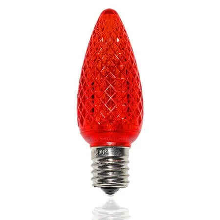 C9 SMD LED Retrofit Bulb - Red - Pro Christmas™ - Bag Of 25