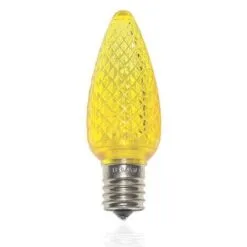 C9 SMD LED Retrofit Bulb - Yellow - Pro Christmas™ - Bag Of 25