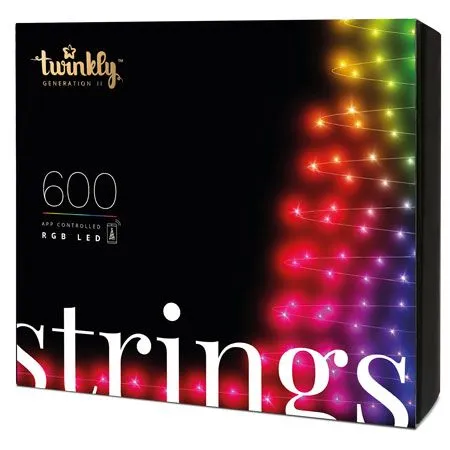 Twinkly RGB - 600L, 3" Sp, Wifi - Green Wire - Image 2