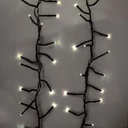 LED Cluster Light Set - 8 Function Memory Controller With Remote - 3 Sets Of 500 Bulbs - Warm White - Image 3