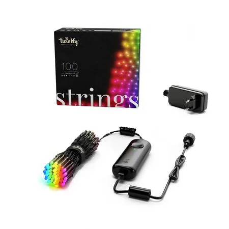 Twinkly RGB - 100L, 3" Sp, Wifi - Green Wire